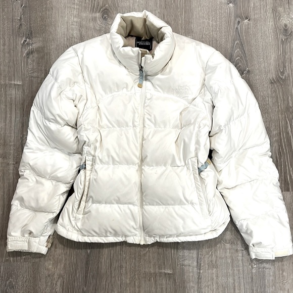 The North Face Jackets & Blazers - Y2K The North Face Womens Nuptse STOW Puffer Jacket in White